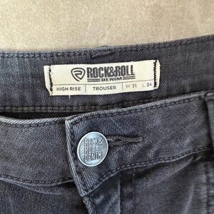 Rock & Roll Denim High Rise Jeans